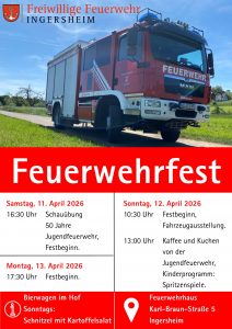 Feuerwehrfest 2026